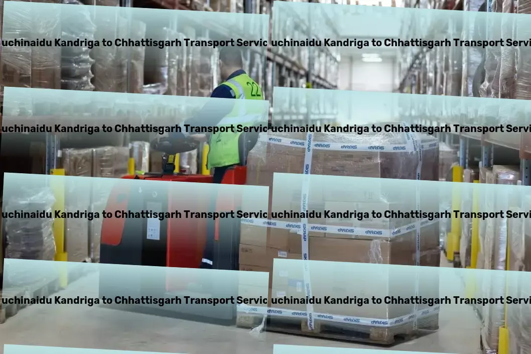 Buchinaidu Kandriga to Chhattisgarh Part Load Transport Pioneering solutions for a connected logistics network in India. - Local goods operations